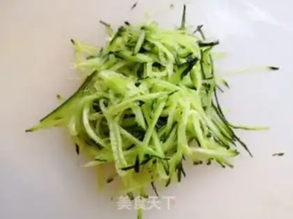 Make Cold noodles step 1