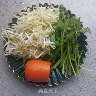 Make Cold bean sprouts step 0