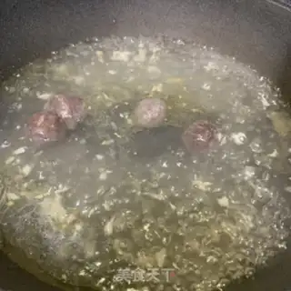 Make Chouzhou beefball powder soup step 4