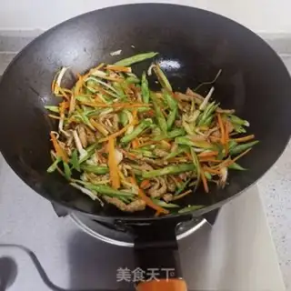 Make Bean-fruit noodles step 8