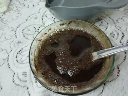 Make Honey nuts, black powder step 1