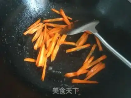Make Celery fried liver step 7