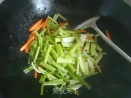 Make Celery fried liver step 8