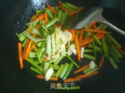 Make Celery fried liver step 9