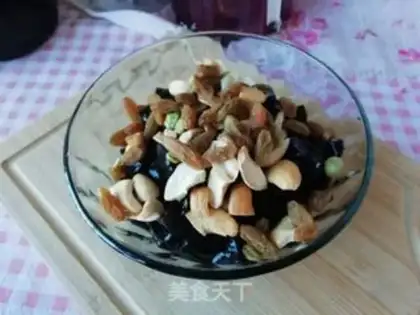 Make Honey nuts, black powder step 8