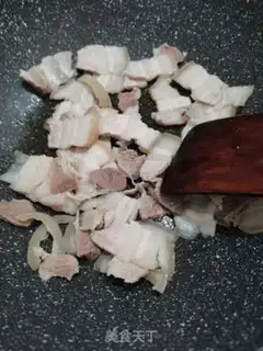 Make Corn fried meat step 0