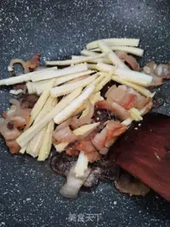 Make Corn fried meat step 2