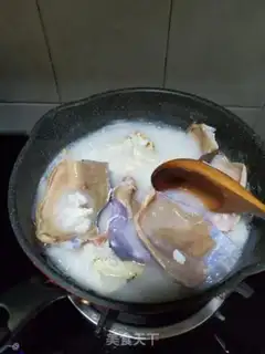 Make Crab congee step 7