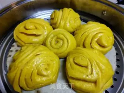 Make Pumpkin rolls step 19