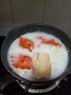 Make Crab congee step 10