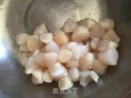 Make Seafood fried step 1
