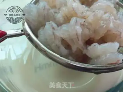 Make Peas shrimp step 4