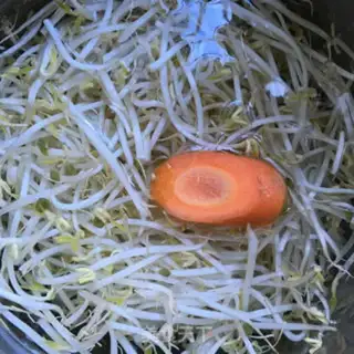 Make Jealousy bean sprouts step 0