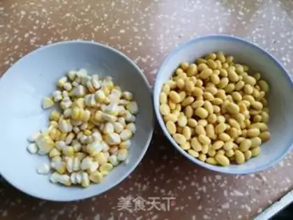 Make Corn soy step 0