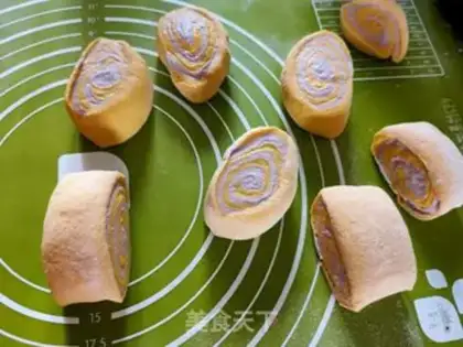 Make Spiral bean bag step 11
