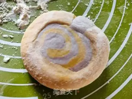 Make Spiral bean bag step 12