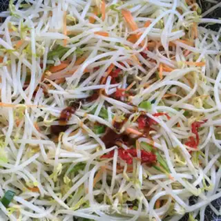 Make Jealousy bean sprouts step 7