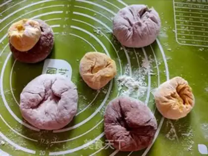Make Spiral bean bag step 16