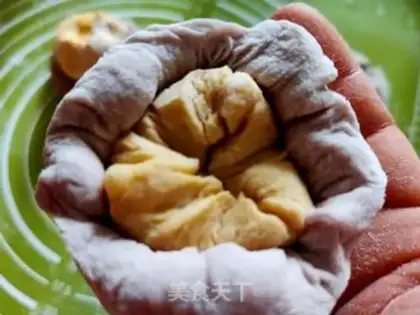Make Spiral bean bag step 18