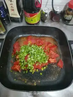 Make Potato egg pepper noodles step 4