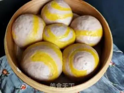 Make Spiral bean bag step 26