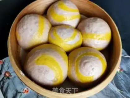 Make Spiral bean bag step 29