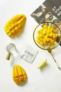 Make Mango Dragon Tea step 0
