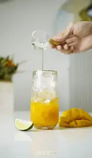 Make Mango Dragon Tea step 3