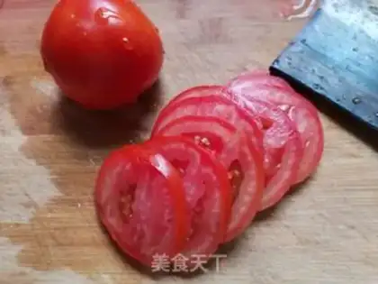 Make Sugar with tomatoes step 1