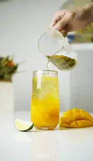 Make Mango Dragon Tea step 4