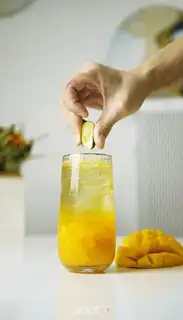 Make Mango Dragon Tea step 5