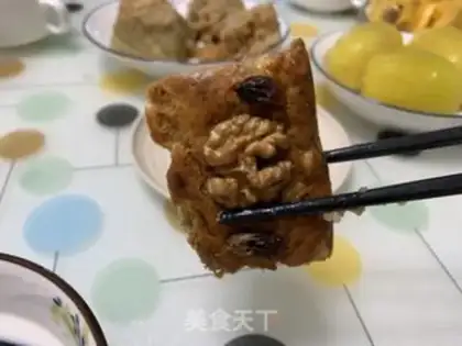 Make Banana walnut cake step 15