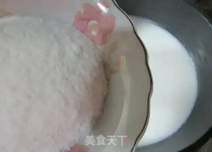 Make Homemade coconut juice jelly step 2