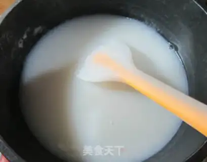 Make Homemade coconut juice jelly step 3