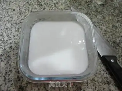 Make Homemade coconut juice jelly step 6