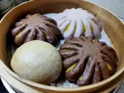 Make Coco flowers step 19