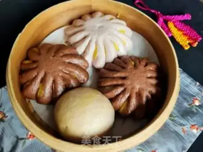 Make Coco flowers step 24