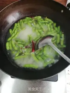 Make Salted peas step 3