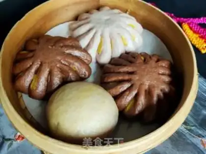 Make Coco flowers step 25