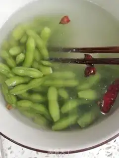 Make Salted peas step 4