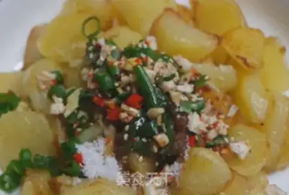 Make Frozen potatoes step 3