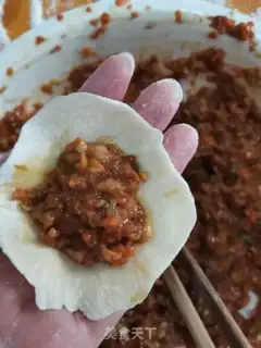 Make Pork carrot dumplings step 5