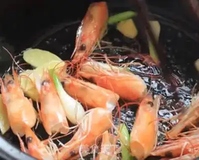 Make Shrimp congee step 2