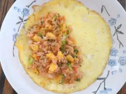 Make Vegetable omelet step 9