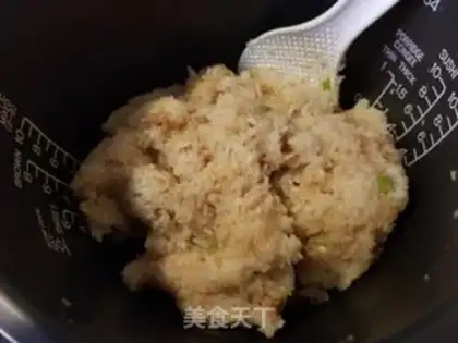Make Big crabs steam rice step 10