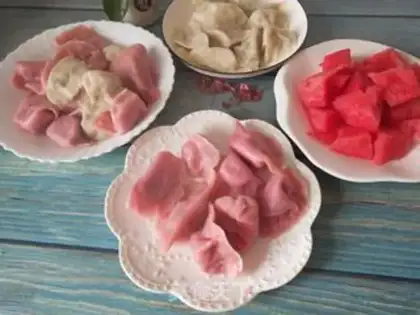 Make Pork onion dumplings step 5