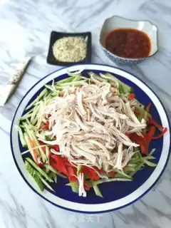 Make Pyramid chicken silk and vegetables step 3