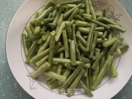 Make The dry beans step 0