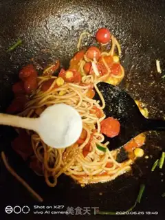 Make Holy fruit noodles step 4
