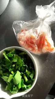 Make Shrimp egg noodles step 0